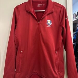 Nike Golf Ryder Cup Red Therma-Fit Pullover